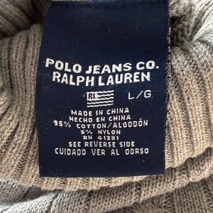 Ralph Lauren Women's Cowl Neck Sweater in Gray